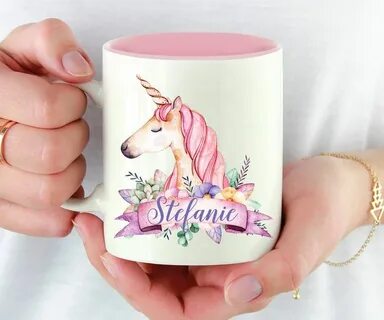 Personalized Unicorn Mug Unicorn Lover Gift Unicorn Lover Et