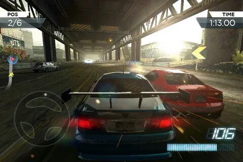 Need For Speed Most Wanted Captured For Mobile Devices.