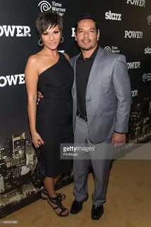Carmen Serano and Greg Serano attend the "Power" premiere at