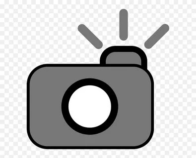 Download Grey Camera Flash Clipart - Camera Clip Art - Png D