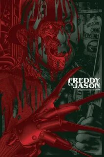 Freddy Vs. Jason Screen-Printed Poster on Behance