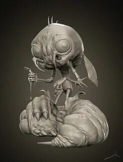 ArtStation - Monsterfly, Julien ACCETTOLA Artwork, Humanoid 