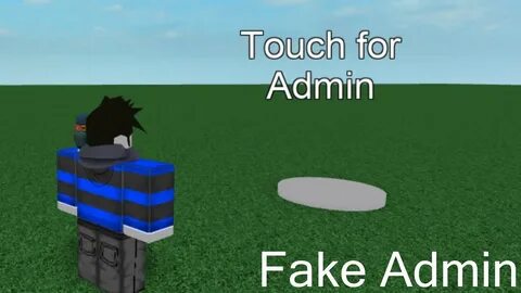 ROBLOX SCRIPT SHOWCASE: Fake admin button - YouTube