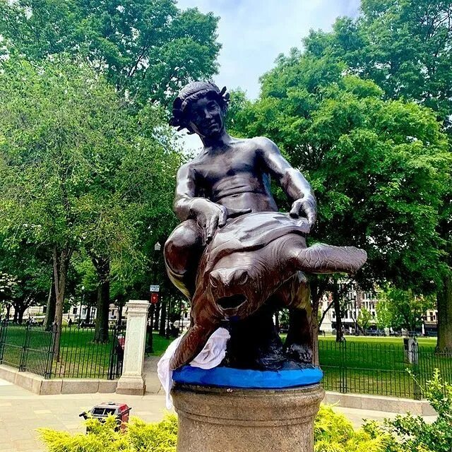 The restoration of Worcester’s famous Greek God Fucking A Turtle statue is ...