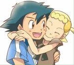 Ash Ketchum and Bonnie ♡ I give good credit to whoever made 
