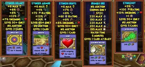 New Wizard101 Hive Bundle - Full Look Plus Amber Estate Vide