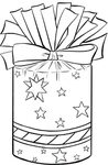 gift clipart black and white - Clip Art Library