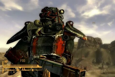 Outcast Power Armor and Helmet at Fallout New Vegas - mods a