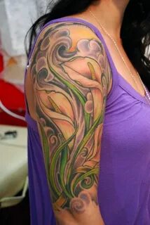N635681719_1567820_8198 Calla lily tattoos, Lily tattoo, Lil
