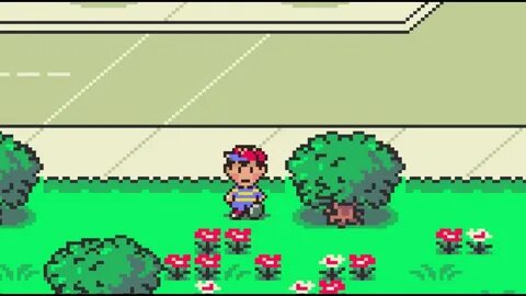 Ness Sprite Animation(with background) - YouTube