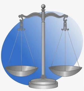 P Justice Blue - Scales Of Justice - Free Transparent PNG Do