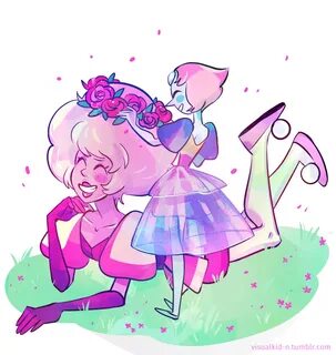 visualkid-n Steven universe fanart, Pink diamond steven univ