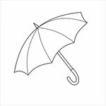 Free Umbrella Template Printable - PRINTABLE TEMPLATES