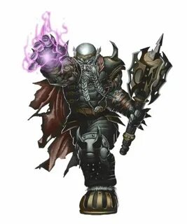 Male Duergar "Dark Dwarf" Antipaladin - Pathfinder PFRPG DND