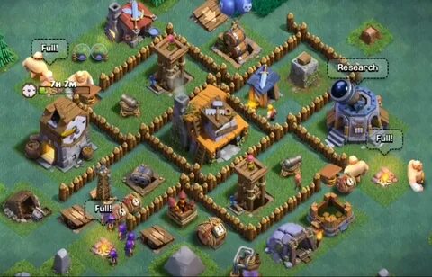 Clash Clans Base Design - Top 10 Clash of Clans Town Hall 6 