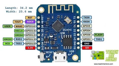 Getting Started with WeMos D1 Mini Microcontroller Tutorials