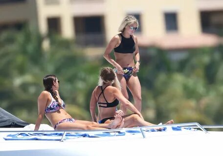 Carrie Underwood in Bikini on a Yacht in Cabo San Lucas. 