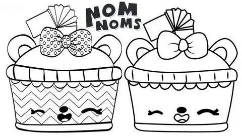 14 Characters of Funny Num Noms Coloring Pages for Kids - Co