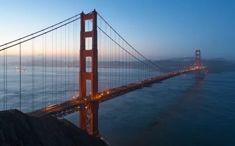File:Golden Gate Bridge during blue hour (16 x 10).jpg - Wik