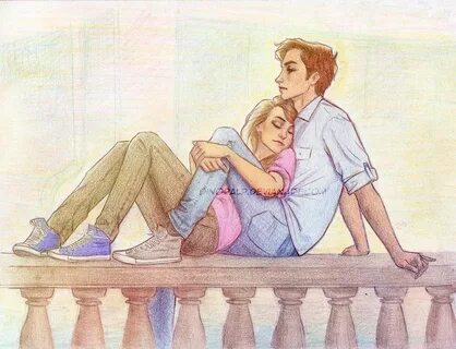 Lena and Alex by Dinoralp on deviantART Cute sketches, Drawi