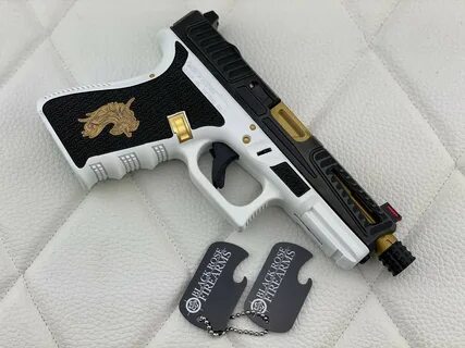 Black Rose Firearms Glock 19 Gen 3 "Gold Dragon" 9mm Pistol