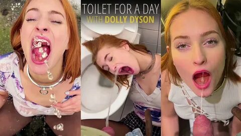 New video: 🚽 TOILET FOR A DAY with DOLLY DYSON 🚽