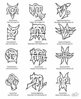 Zodiac Cusps Tattoo Designs by Wolfrunner6996 on deviantART 