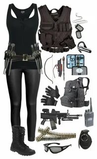 Bitting Back Zombie apocalypse outfit, Spy outfit, Character