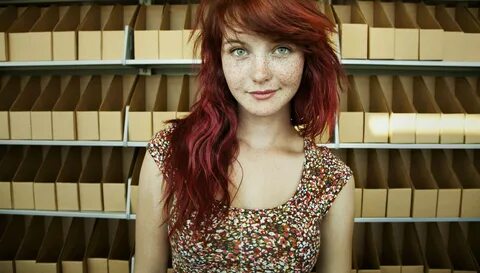#4521358 #redhead, #women, #freckles, #solo, wallpaper - Rar