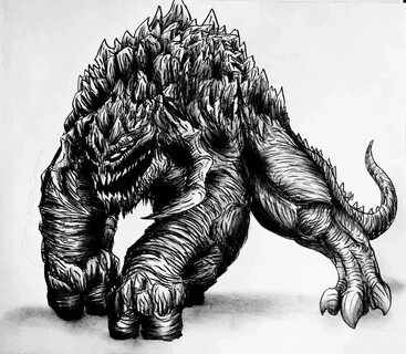 METHUSELAH TITANUS Kaiju monsters, Kaiju, Japanese monster