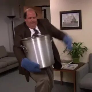 The Office Kevin Spills Chili GIFs Tenor