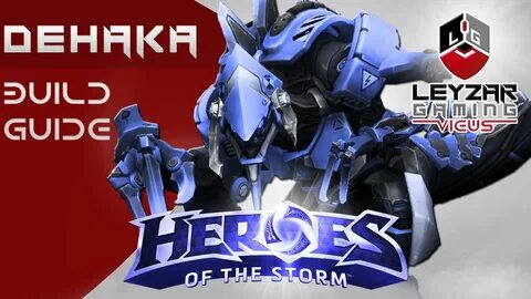 Heroes of the Storm (Gameplay) - Dehaka Build Guide Tutorial