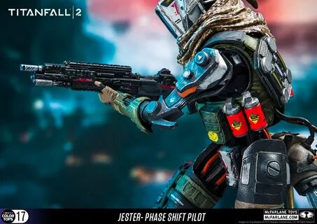 New McFarlane Toys Color Tops 7" Titanfall 2 Jester Pilot Fi