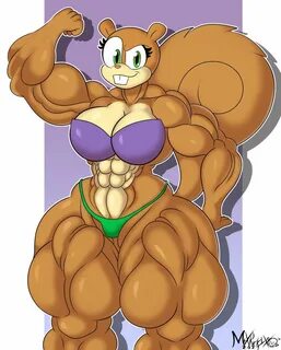 Sandy Cheeks (bikini) by MRXRICKYX -- Fur Affinity dot net