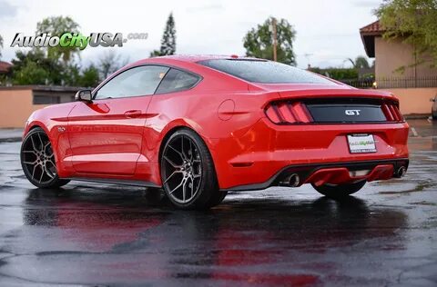 2016 Ford Mustang GT 5.0 20" Giovanna Wheels rims matte blac