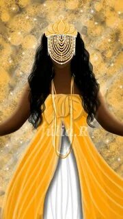 Pin by Orixa Tradition on . Orixas: Oxum Black girl art, Afr