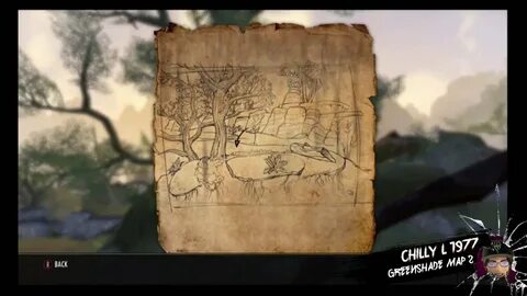 The Elder Scrolls Online Greenshade treasure map 2 ii - YouT