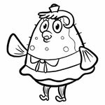 Mrs Puff Coloring Pages