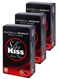 Silky Kiss Prezervatif Long Time Condom (36 Adet) - kargombe