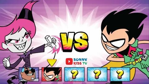 Teen Titans Go #6: Jump Jousts - Jinx vs Ronbin's (CN Games)