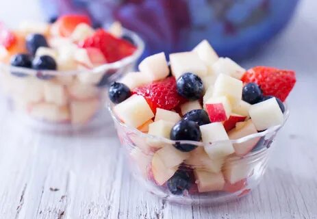 Easy Red White and Blue Fruit Salad Recipe
