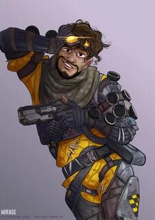 Mirage Fanart Apex Legends - Redhole