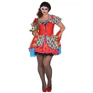 Ladies' Costume Senora Sugar Skull Size XL : Amscan Europe