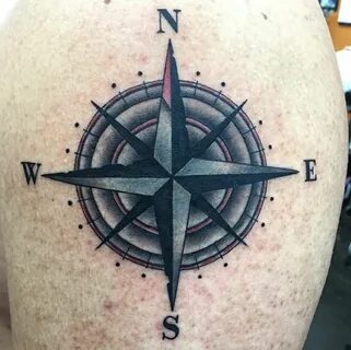 Kompass tätowierungs-design, Kompass rose tattoo, Kompass ta