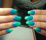 Ombre Nails Nail art ombre, Ombre nail designs, Ombre nail a