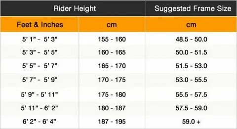 Understand and buy carrera mountain bike size guide cheap on