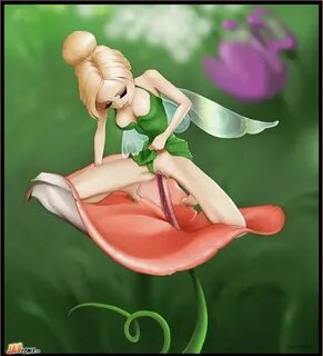 Tinkerbell Playing With a Flower - Imgur