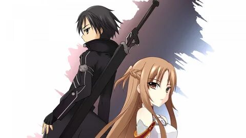 Скачать обои девушка, anime, sword art online, yuuki asuna, 