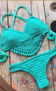 41+ Cute Crochet Free Swimwear Ideas and Images for Summer -