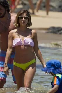 LUCY HALE in Bikini at a Beach in Hawaii 06/30/2015 - HawtCe